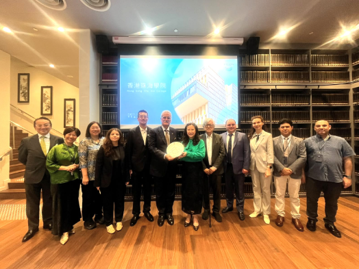 Representatives from the Arab Chamber of Commerce and Industry Visit Hong Kong Chu Hai College for BRI Policy Roundtable